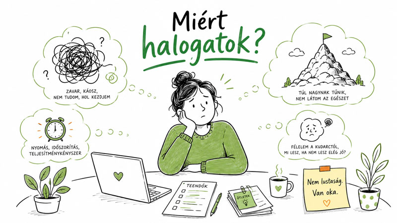 Miért halogatok? – A valódi okok, amelyek az elindulás útjában állnak